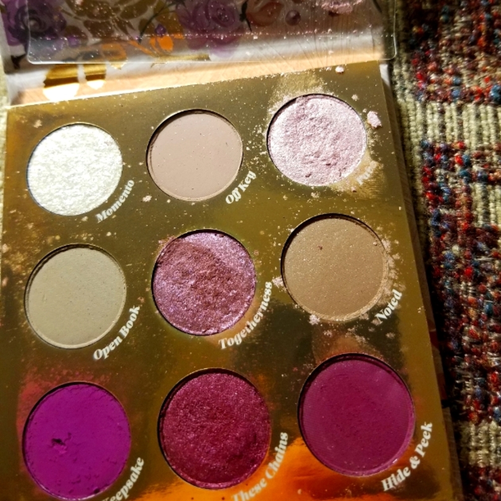 Locketdown eyeshadow palette from colorpop like new